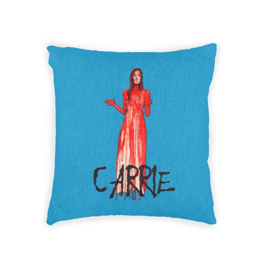 Discover bloody carrie Fitted Woven Pillows