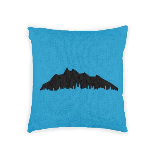 Discover Pilatus Lucerne skyline Woven Pillows