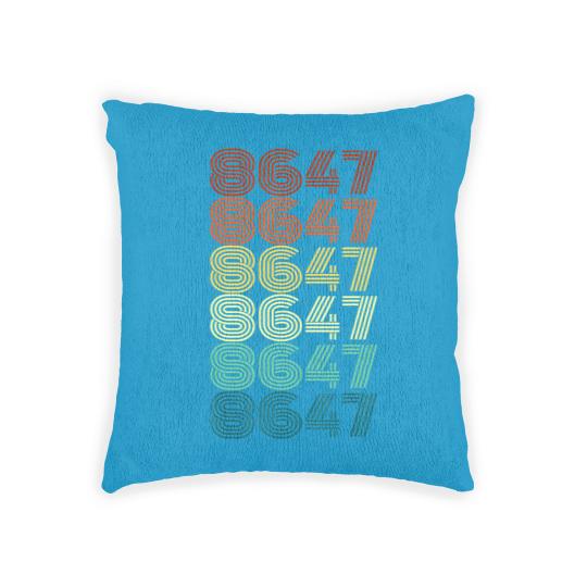 Discover 8647 Anti Trump 86 47 Retro Vintage 80s Style Woven Pillows