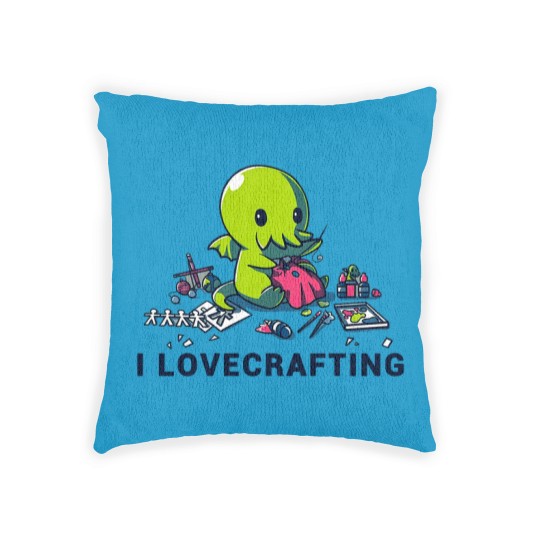 Discover I Lovecrafting Woven Pillows