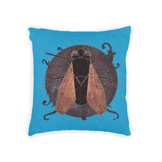 Discover Leprous' fly - Geometric Woven Pillows