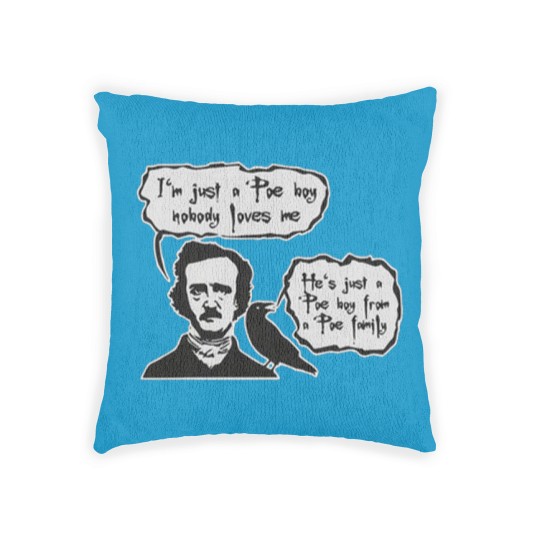Discover BOHEMIAN POE Edgar Allan Poe RAVEN Woven Pillows