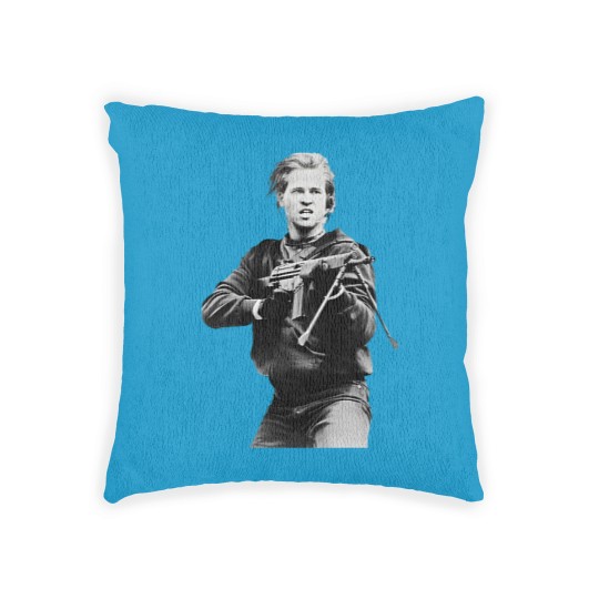Discover Cult Classic Movie Heat Val Kilmer Movie Woven Pillows