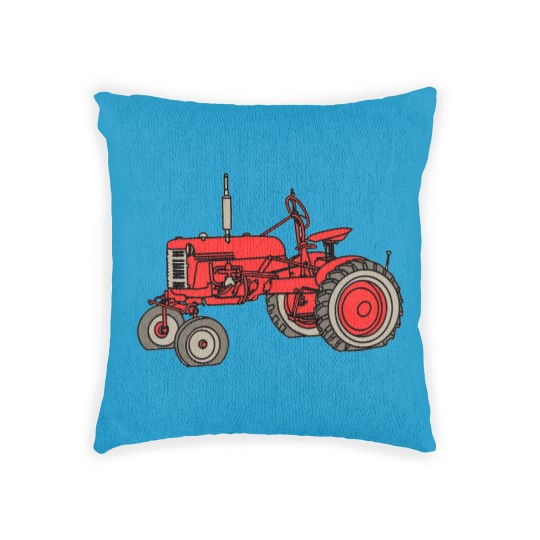 Discover Farmall Tractor Woven Pillows