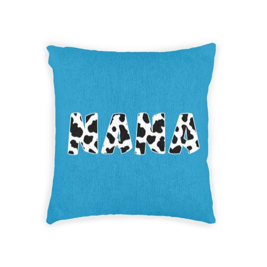 Discover Nana Cow Print Cow Pattern Woven Pillows