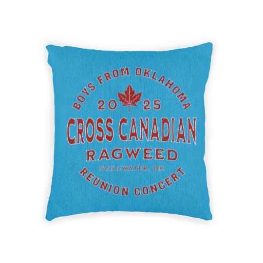 Discover Cross Canadian Ragweed Woven Pillows, Ragweed Reunion Concert 2025