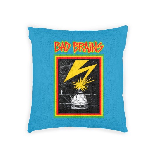 Discover bad brains Woven Pillows