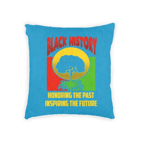 Discover Black History Woven Pillows