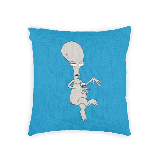 Discover roger american dad Woven Pillows