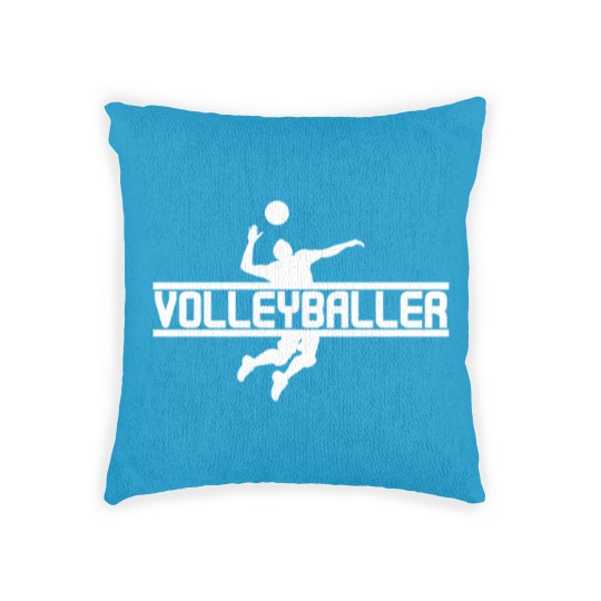 Discover Volleyball Volleyball Volleyball Volleyball Woven Pillows