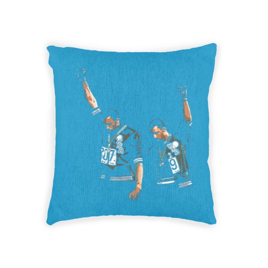 Discover Tommie-Smith-John-Carlos-And-The-1968-Black-Power-Salute BEAUTY Woven Pillows