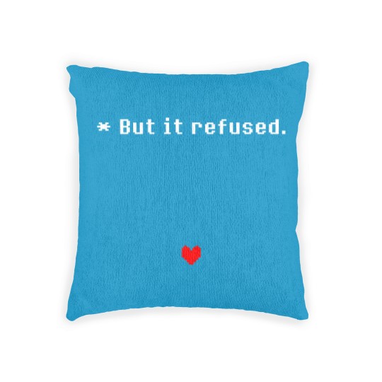 Discover Undertale - But it refused - Undertale - Woven Pillows