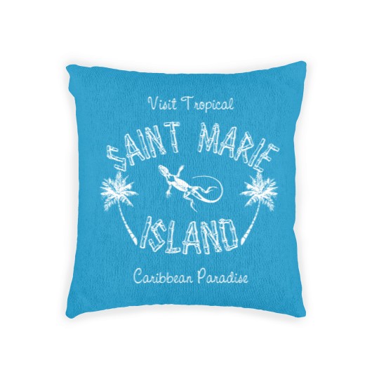 Discover Saint Marie Tourist Fitted Scoop Woven Pillows