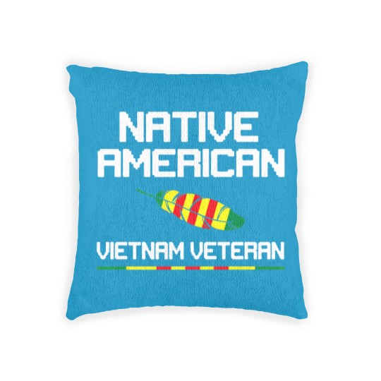 Discover Native American Vietnam Veteran Woven Pillows