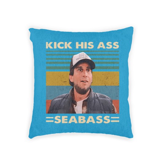 Discover Dumb And Dumber Kick His Asss Seabass Vintage Woven Pillows