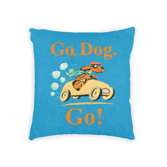 Discover go dog go Woven Pillows