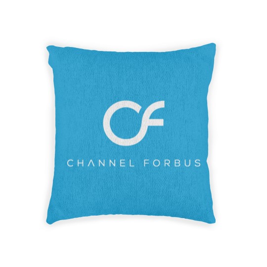 Discover Channel Forbus logo Woven Pillows