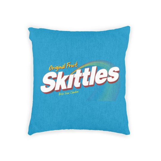 Discover skittles Woven Pillows