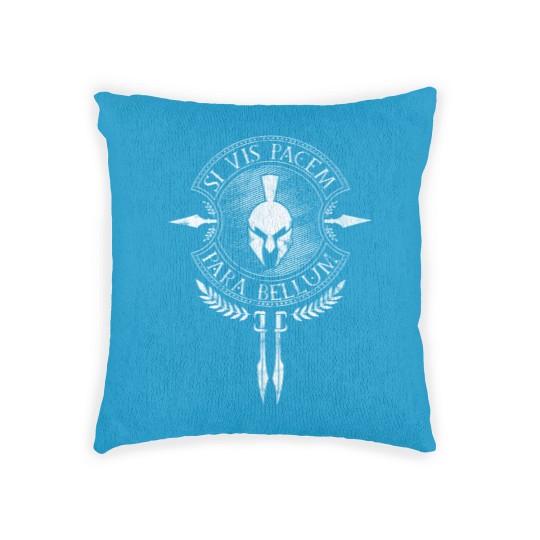 Discover Sparta - Si Vis Pacem Para Bellum Woven Pillows
