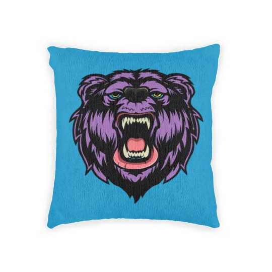 Discover Angry Bear Aggressive Woven Pillows
