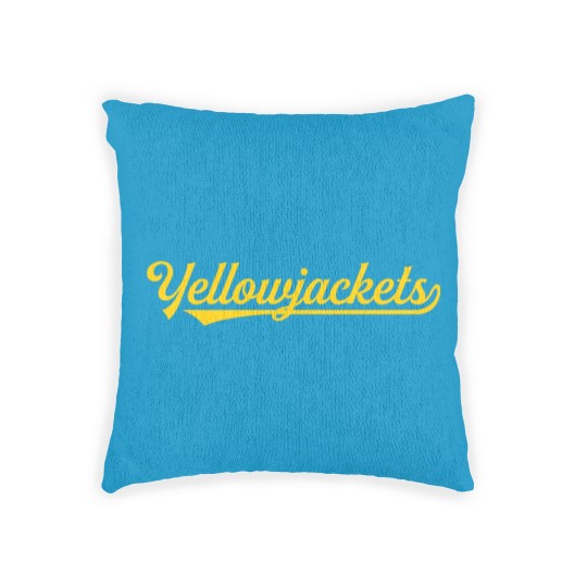 Discover Yellowjackets Woven Pillows