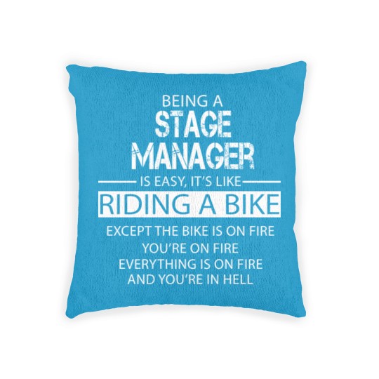 Discover Stage Manager Woven Pillows
