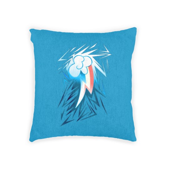 Discover Shards of Rainbow Dash's Cutiemark Woven Pillows