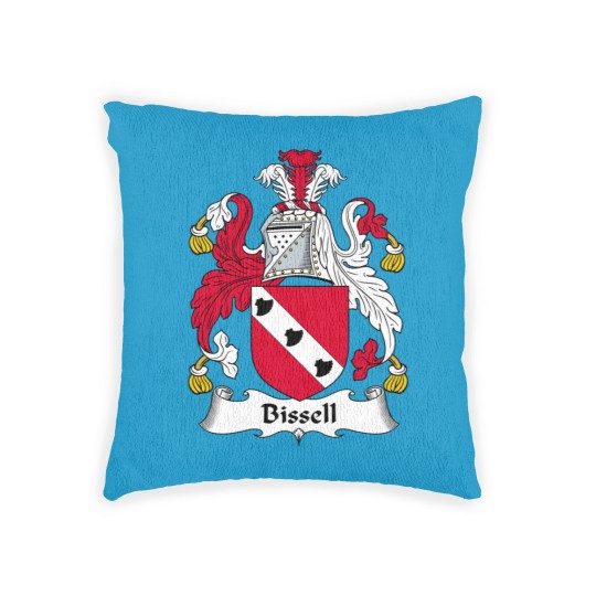 Discover Bissell Family Crest Woven Pillows