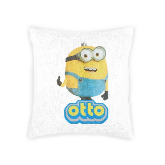 Discover Otto Woven Pillows, Minion Despicable Me Woven Pillows, Minions Road The Rise Of Gru Woven Pillows