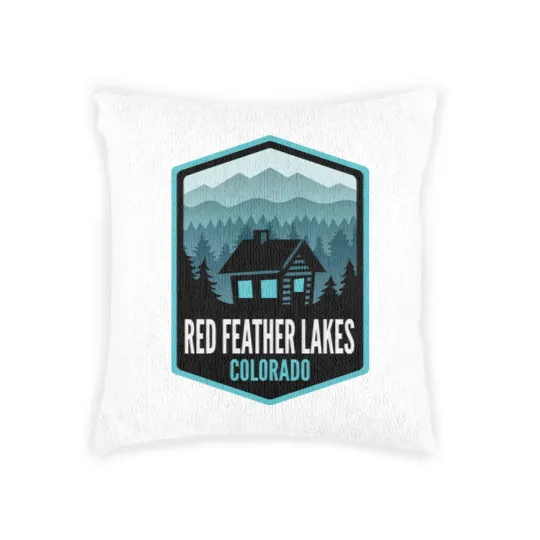 Discover Red Feather Lakes Colorado - Woven Pillows