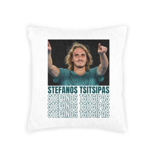 Discover stefanos tsitsipas Classic Woven Pillows