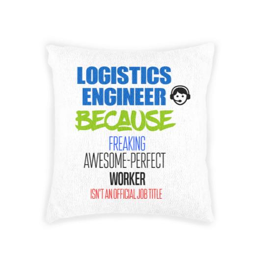 Discover Logistics Engineer Woven Pillows