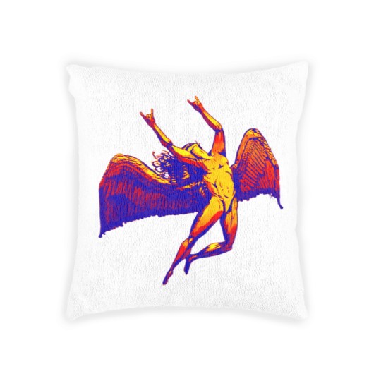 Discover Metal Icarus Woven Pillows