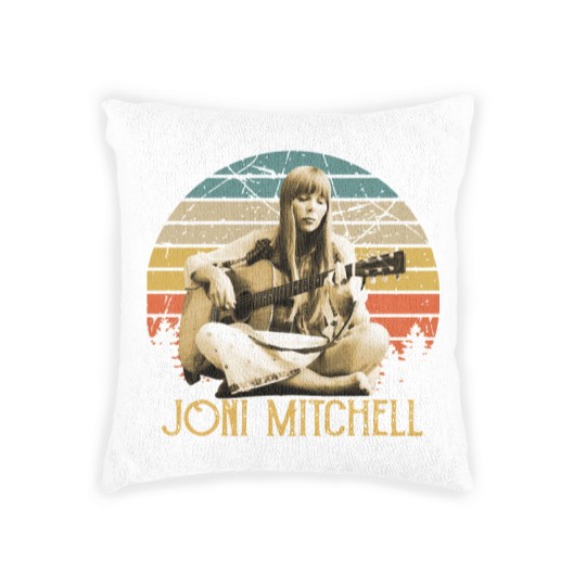 Discover Joni Mitchell  Classic Woven Pillows