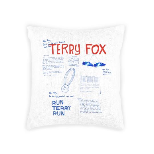 Discover Ryan Reynolds Terry Fox Woven Pillows for men women, Terry Fox Run Woven Pillows