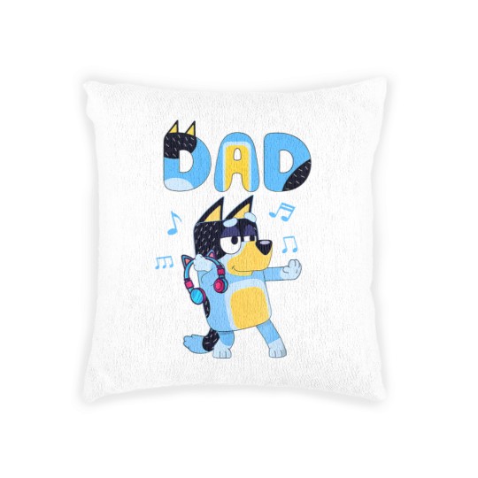 Discover Funny blues Dad Mum Father_s Day Woven Pillows