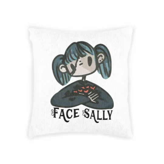 Discover Sally Face Sanity's Fall Larry Gift Woven Pillows Woven Pillows