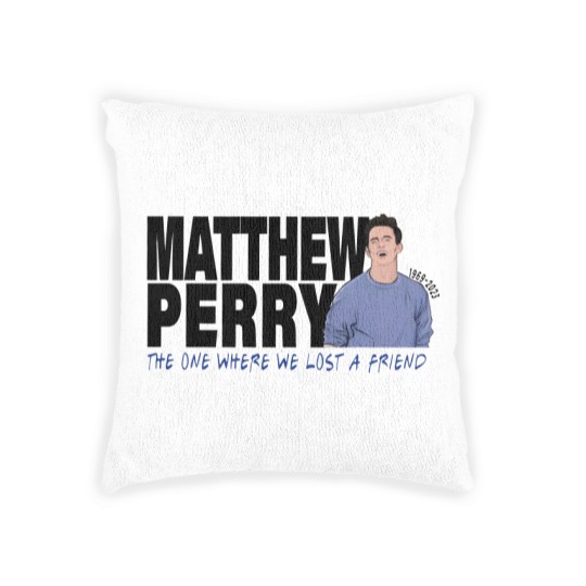 Discover Retro Chandler Bing Woven Pillows, Chandler Bing Homage Woven Pillows
