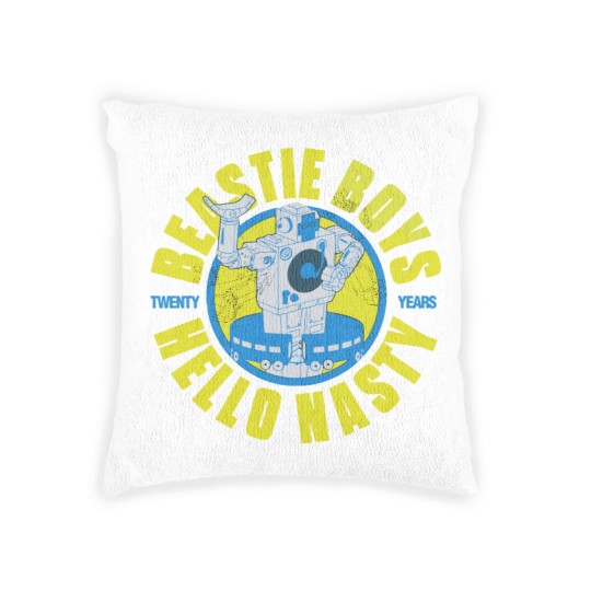 Discover Beastie Boys unisex: Hello Nasty 20 Years Woven Pillows