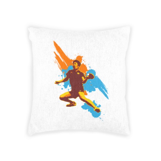 Discover Championships are Won at Practice Play Ping Pong Woven Pillows