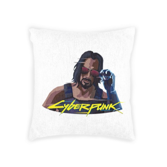Discover Johnny Silverhand - Cyberpunc 2077 - Woven Pillows