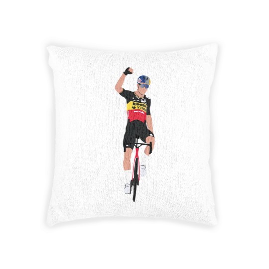 Discover wout van aert stronger Woven Pillows
