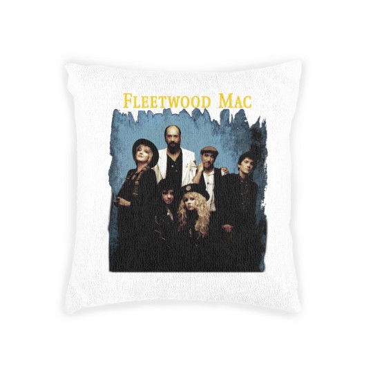 Discover 1990 Fleetwood Mac Behind The Mask Tour Woven Pillows, 90s Retro Vintage Woven Pillows