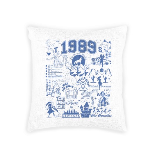 Discover Welcome to New York 1989 Deluxe Version Woven Pillows