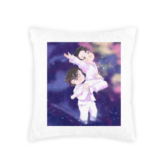 Discover black swan jikook Woven Pillows