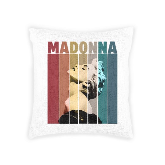 Discover Madonna Retro Vintage Woven Pillows, Madonna Woven Pillows, Music Woven Pillows, Gift Woven Pillows For You And Your Friends, Vintage Madonna Woven Pillows