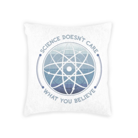 Discover Science Doesn't Care Woven Pillows