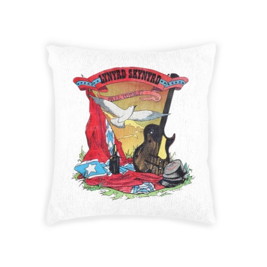 Discover Lynyrd Skynyrd Fall 1977 Tour Woven Pillows