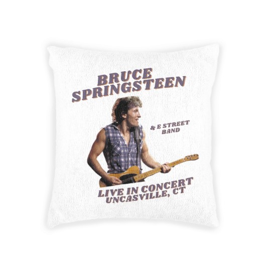 Discover Bruce Springsteen Uncasville Woven Pillows, Bruce Springsteen