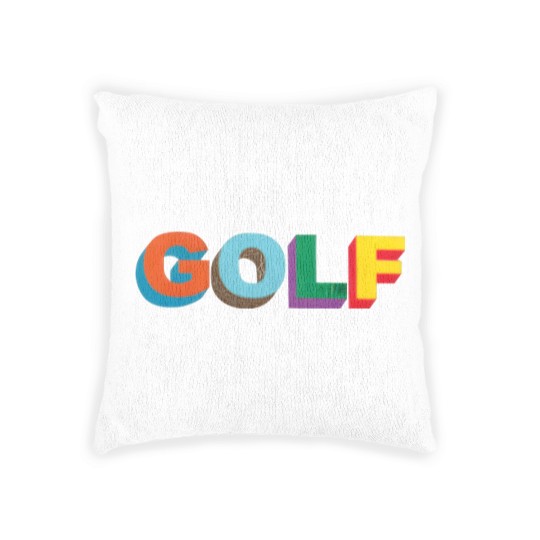 Discover Multi color 3D Golf Wang Woven Pillows
